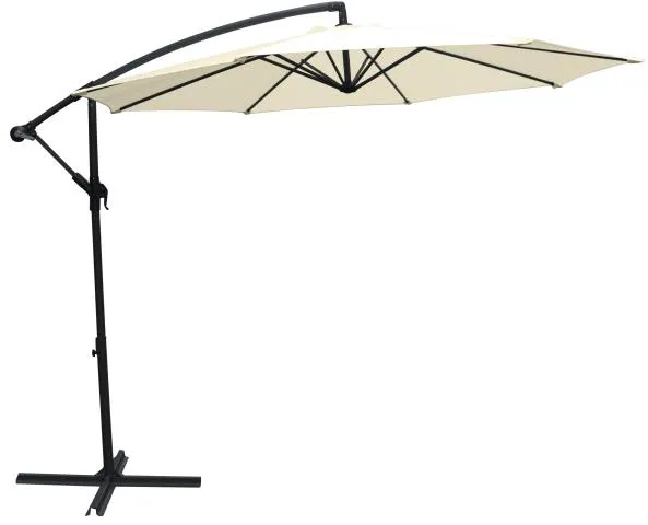 Hengeparasoll beige 300cm